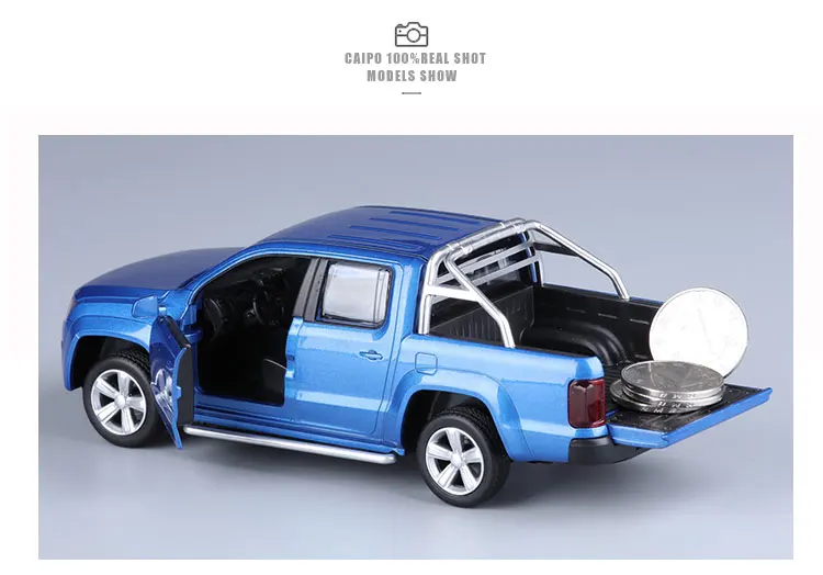 Высокое качество высокая имитация 1:30 сплава оттягивать назад автомобиль, amarok пикап, металлические игрушечные модели машин