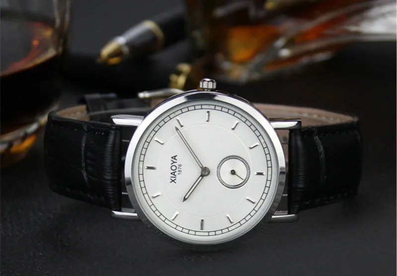 Мужские часы от ведущих роскошных брендов XIAOYA Montre Homme из нержавеющей стали