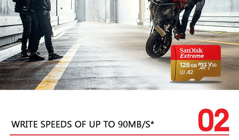 Карта памяти SanDisk Extreme и ultra micro SD SDHC/SDXC uhs-i C10 U3 V30 A1 32 Гб A2 64 Гб 128 Гб планшет смартфон камера и т. Д