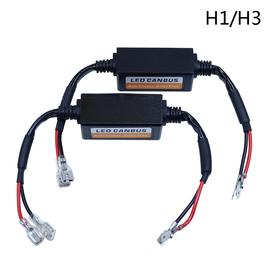 YCCPAUTO H7 H4 H8 H1 9006 9005 H3 Canbus кабель резистор H11 HB3 HB4 светодиодный подавитель нагрузки