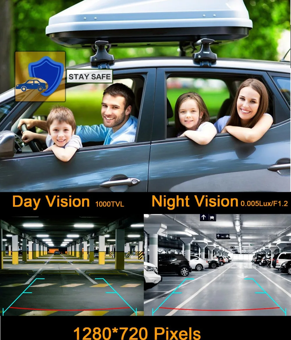 HD 1280x720p камера заднего вида для Volvo S90 S80/S40 V40 50/S60/V60/XC90/XC60/C70/S60L/V40R/XC70