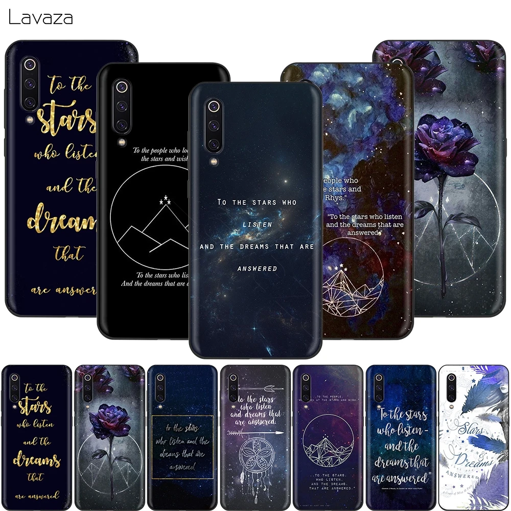 Lavaza суда тумана и Фурия Сара J Maas чехол для Xiaomi Redmi Note 8 8A 7 6 6A 5 5A 4 4X 4A экшн камеры Go Pro