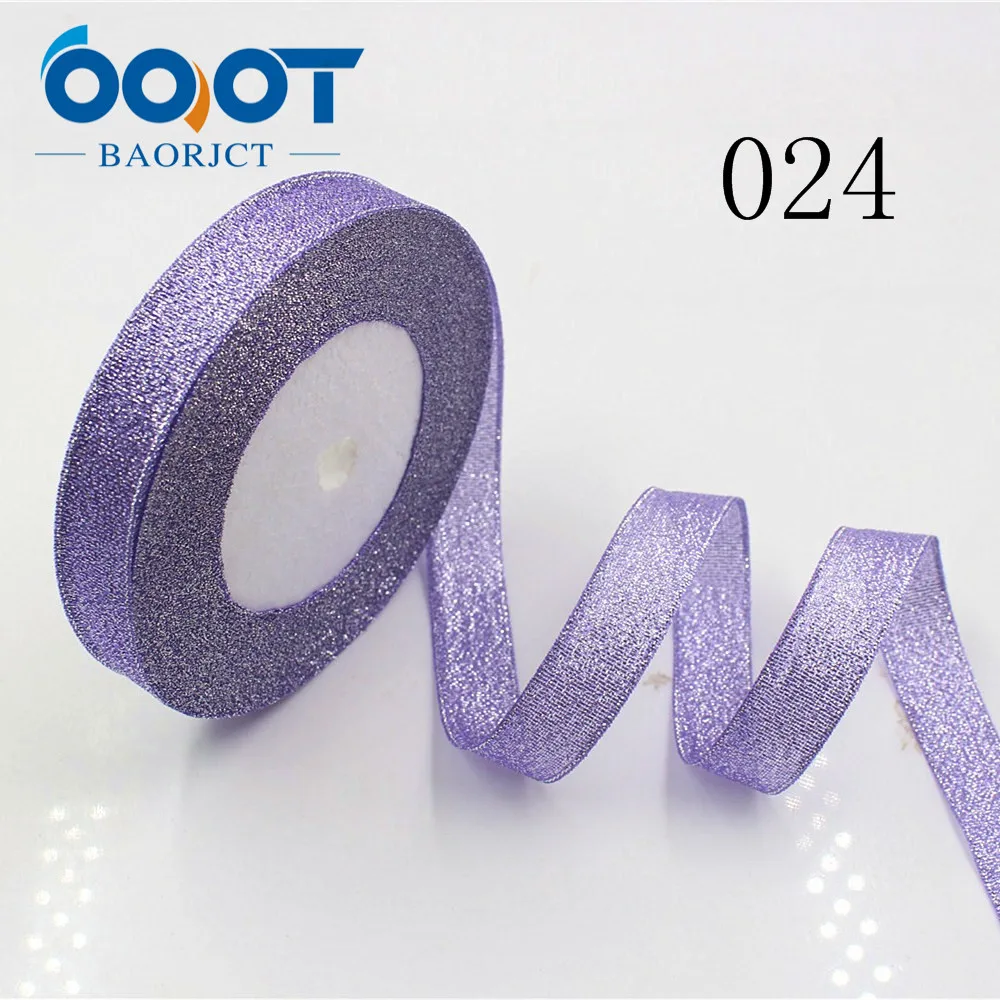OOOT BAORJCT 1710185 33 цвета 15 мм Блестящая лента Рождественская тесьма для свадьбы