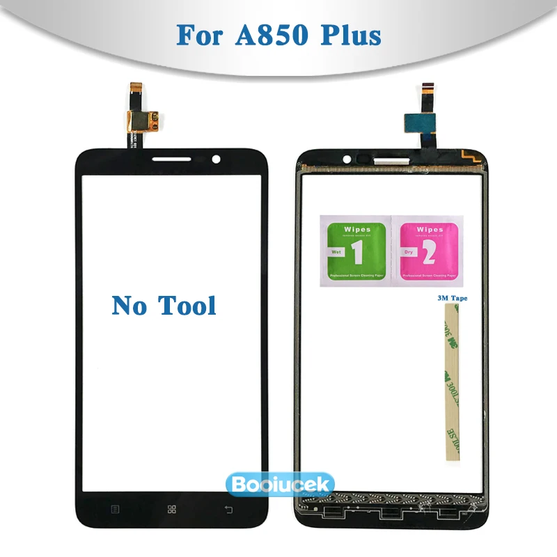 Высокое качество 5 &quotдля Lenovo A850 Plus + сенсорный экран дигитайзер сенсор внешняя