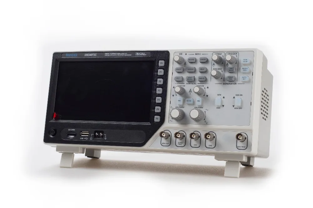 Hantek DSO4072C 2 канала 70 МГц цифровой осциллограф 1 канал произвольный/функция генератор сигналов