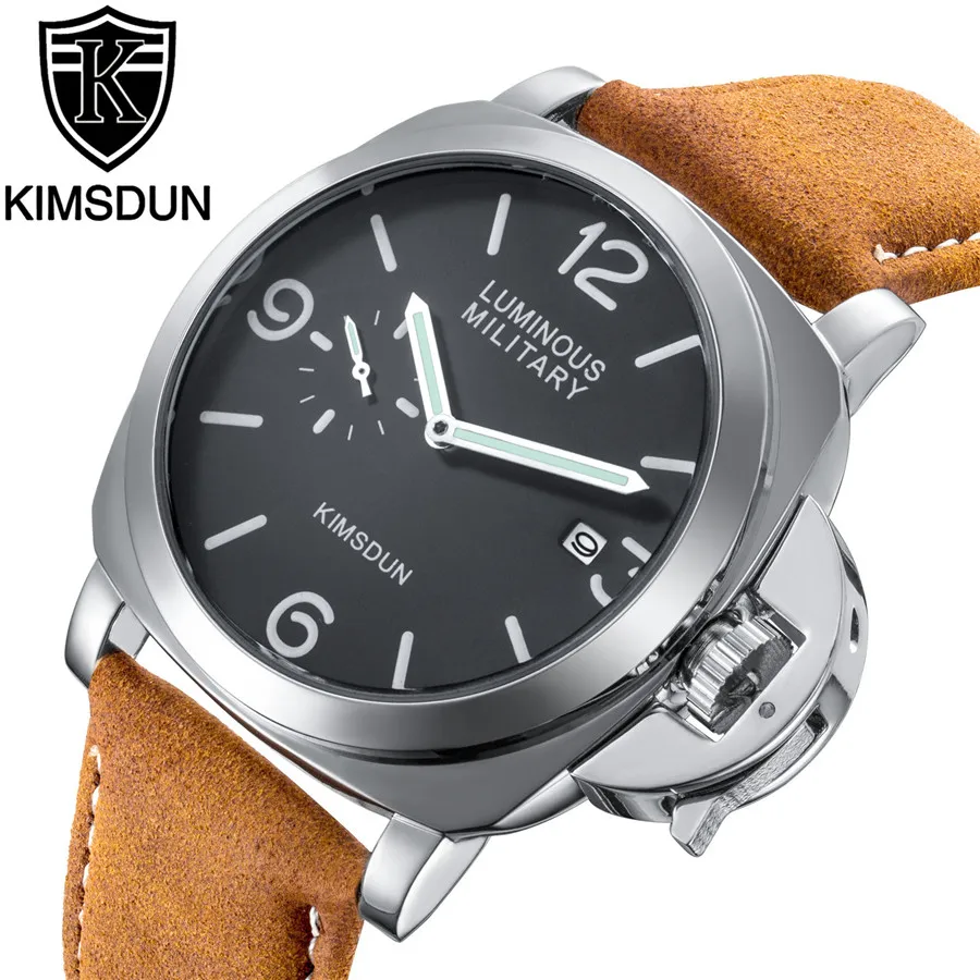 Luxury Brand KIMSDUN Military Sports Quartz Watch Men Watches Montre Homme Waterproof Business Male Clock Relojes Hombre | Наручные часы