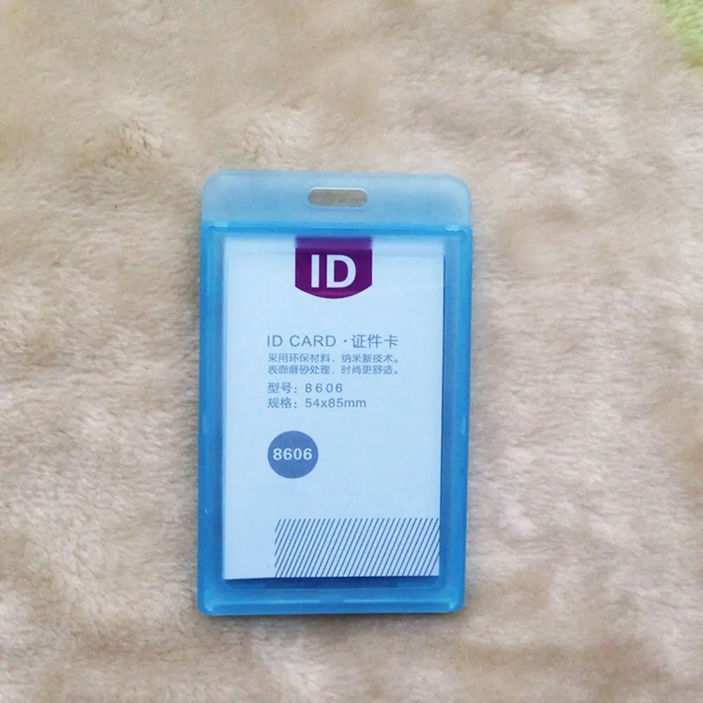 Прочный пакет из жесткого пластика ID карты держатель значка имя работника бирка