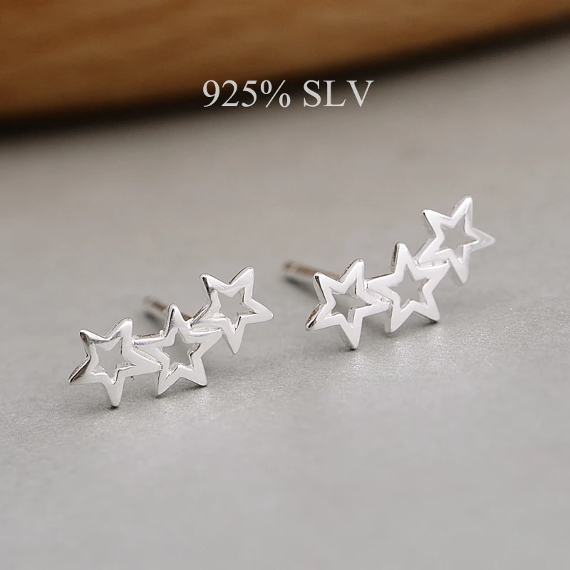 

Женские серьги-гвоздики с вырезами s925
