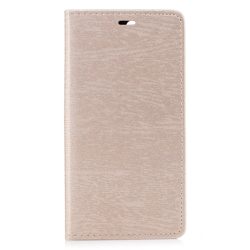 Кожаный чехол с текстурой дерева для samsung Note 10 Plus Pro S10 S9 S8 Plus S10E Note 8 9 S7 Edge A8 A7 откидной бумажник силиконовый чехол - Цвет: Gold