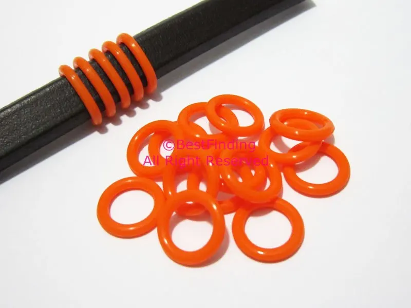 12 мм оранжевые лакричные силиконовые уплотнительные кольца кожаные резиновые