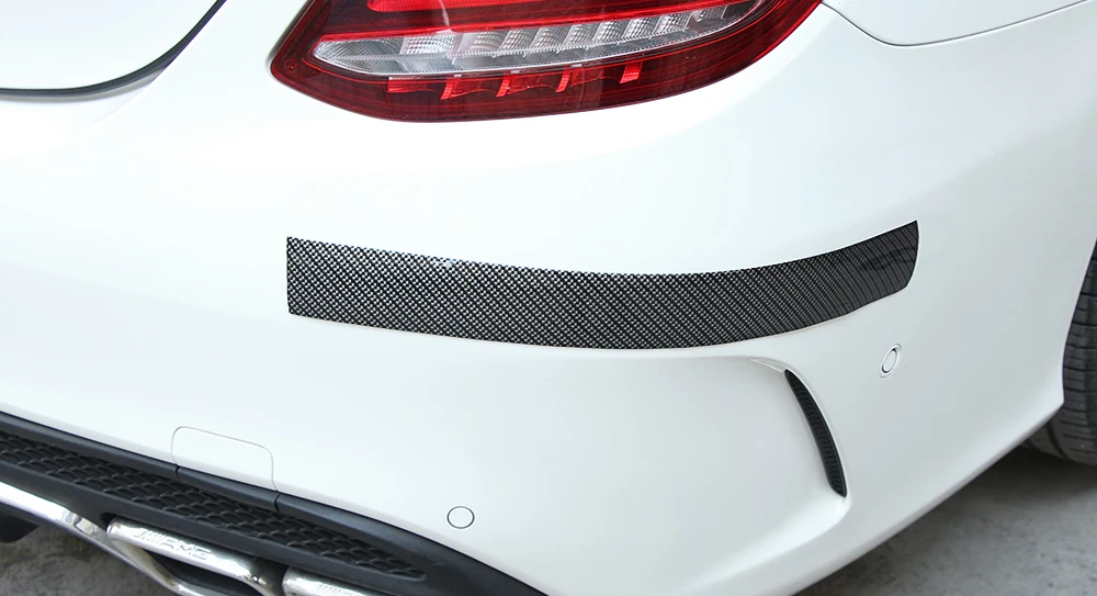 Автомобильные наклейки 5D из углеродного волокна на бампер для Kia Rio K2 K3 5 Sportage Ceed