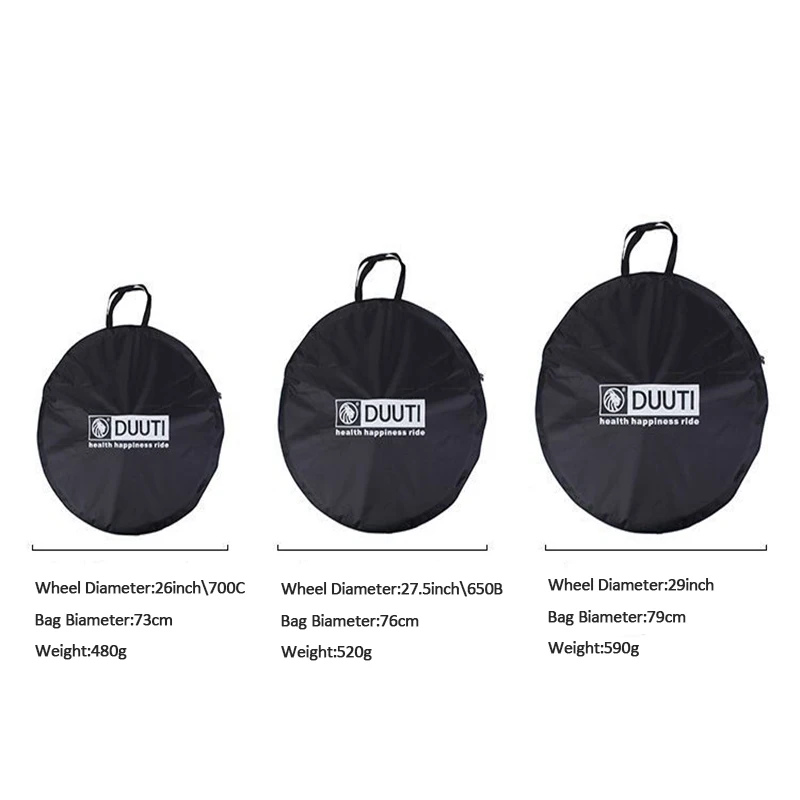 79CM Diameter Bicycle Carrying Package Bags 590g Cycling Road MTB Mountain Bike Single Wheel Carrier Bag Accessories | Спорт и
