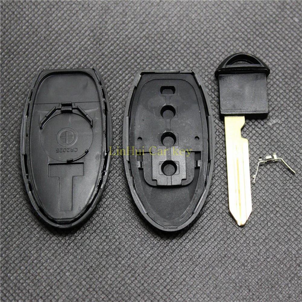 PINECONE для NISSAN TEANA GTR SYLPHY TIIDA QASHQAI MORANO дистанционный ключ 4 кнопки Тип B корпус ключа с