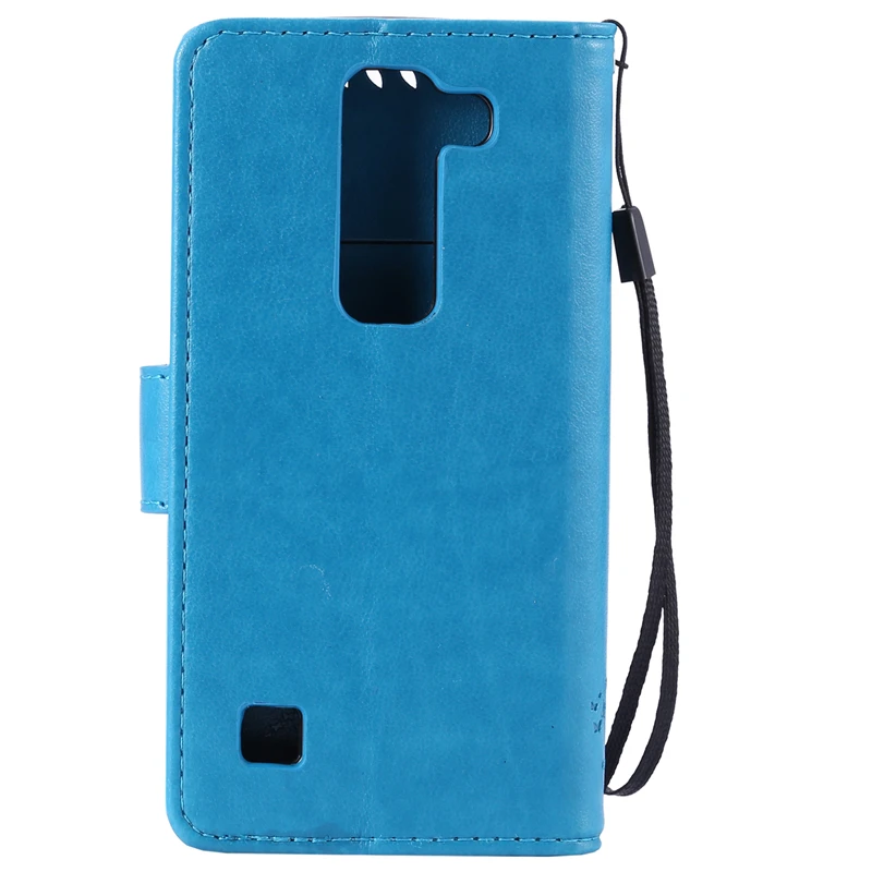 Coque люкс Ретро флип чехол для LG Spirit из искусственной кожи + силиконовый 4 г LTE H420 h422