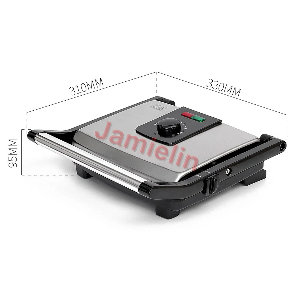 jamielin commercial professional steak machine household fried steak griller iron plate barbecue meat machine free global shipping