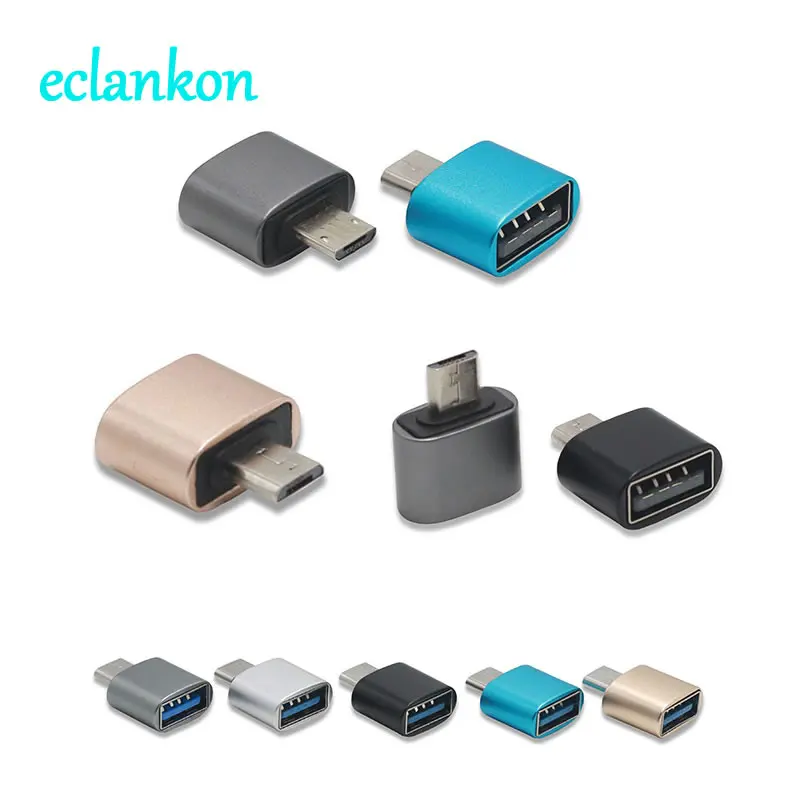 Алюминиевый Micro USB OTG адаптер Мужской к USB 2,0 гнездовой разъем для samsung Xiaomi huawei Android Microusb OTG конвертер адаптер