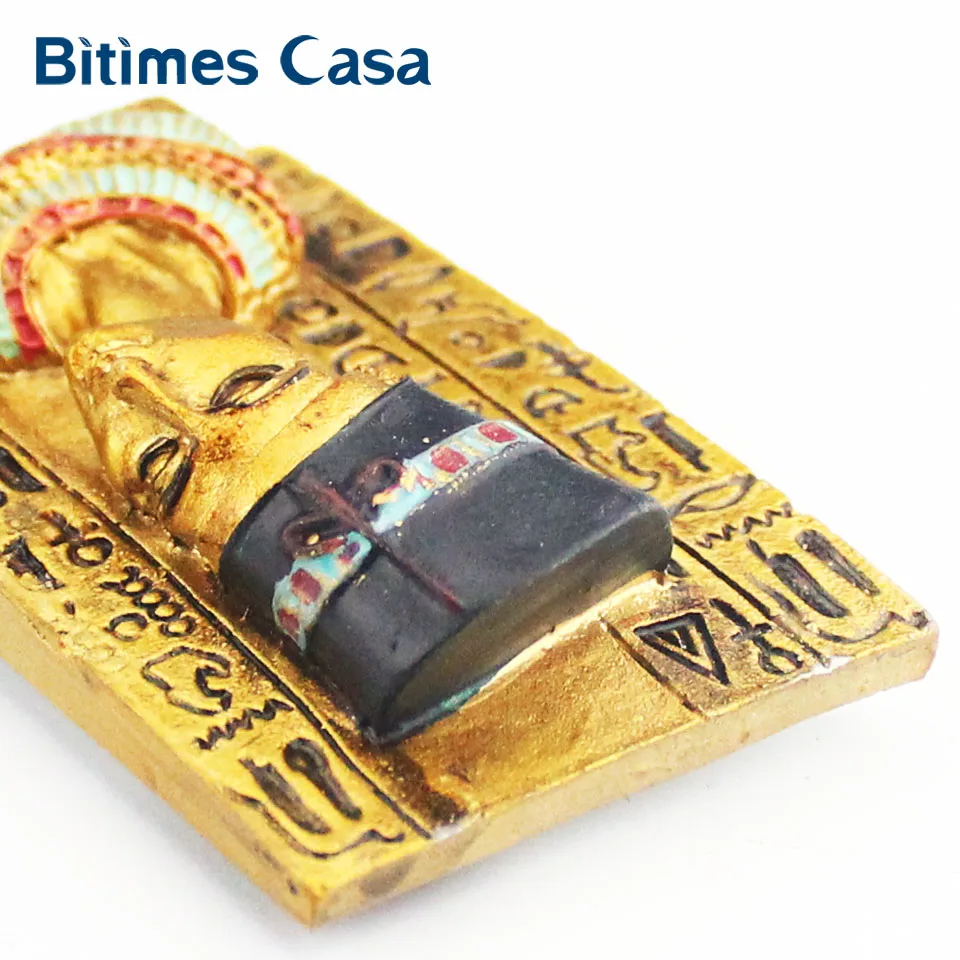 Bitimes 3 шт. 3D магниты на холодильник сувениры для путешествий магниты в египетском стиле культура Клеопатра магнитная наклейка на холодильник Aimant