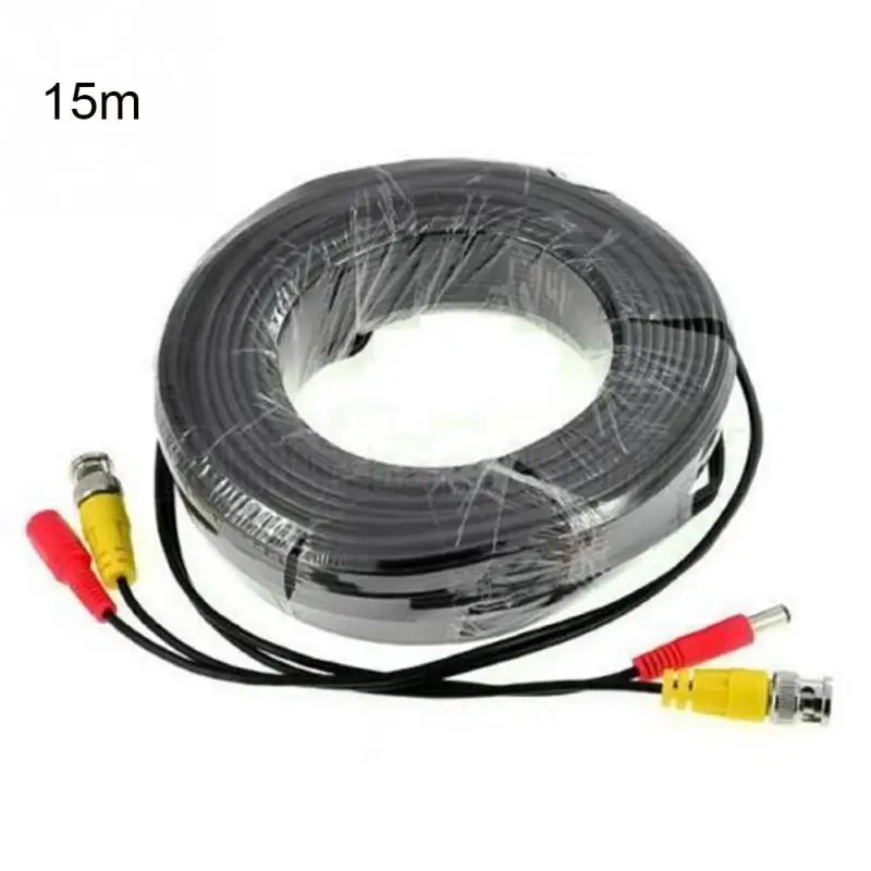 New CCTV Camera Accessories BNC Power Video Siamese Cable for Surveillance DVR Kit Length 1m 5m 10m 20m 30m