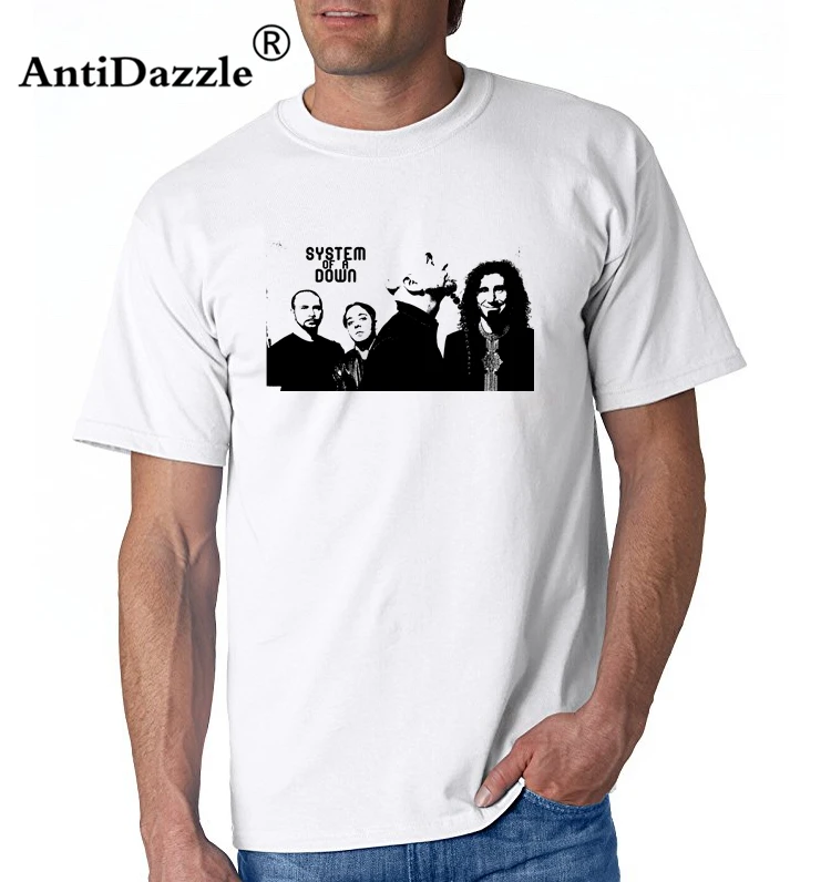 Antidazzle Мужская футболка с коротким рукавом система пухового логотипа для мужчин и