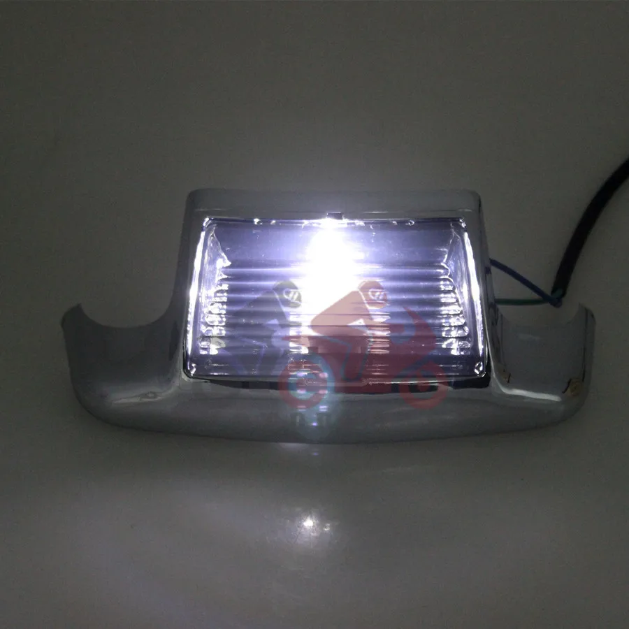 Мотоцикл декоративные аксессуары дым заднее крыло наконечник светодиодный