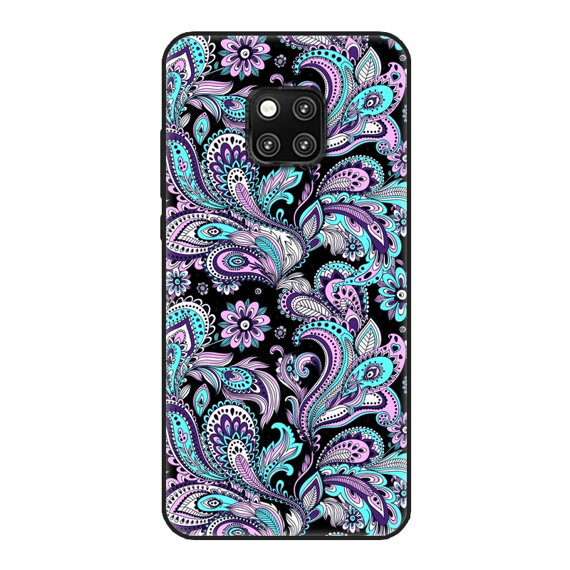 Чехол для Huawei Mate 20 20Pro Lite черный чехол из ТПУ с рисунком силиконовые чехлы