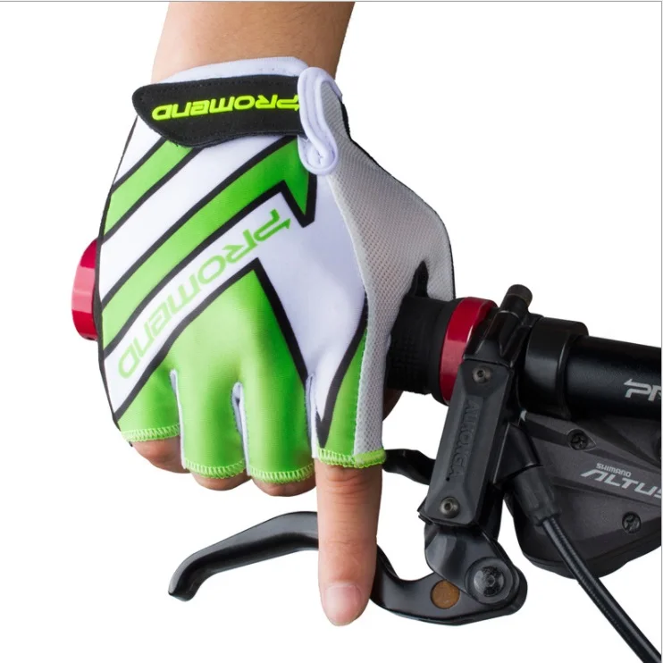 PROMEND Breathable Anti-slip Shockproof Men Moto Mountain Bike Bicycle Cycling Gloves Half Finger Racing Fitness | Спорт и