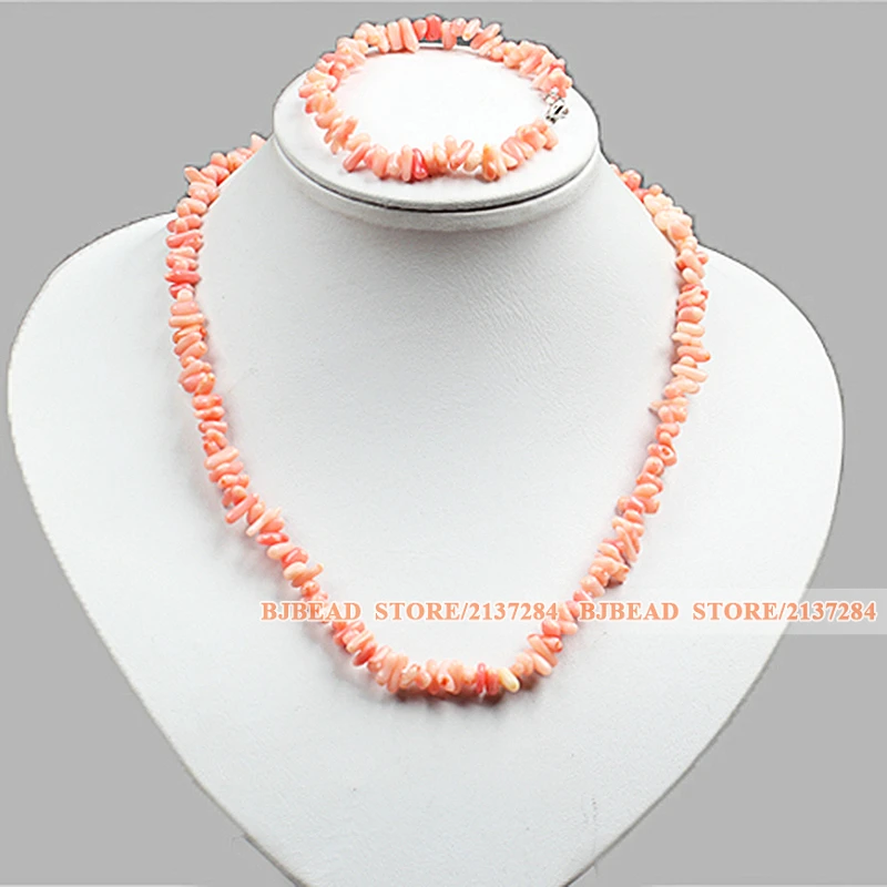 Специальный дизайн популярный набор украшений в форме розовых зубов коралловые