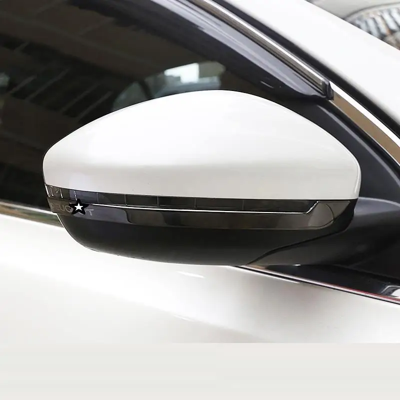 Wing Mirror automobile decorative car styling covers modification accessory sticker strip protecter 16 FOR Peugeot 308 | Автомобили и