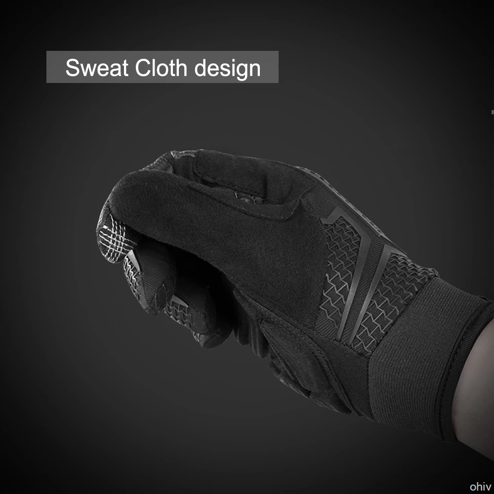 WOSAWE moto rcycle перчатки полный палец силиконовые Нескользящие перчатки moto rbike moto cross Guantes de moto luvas de moto cicleta Gant moto