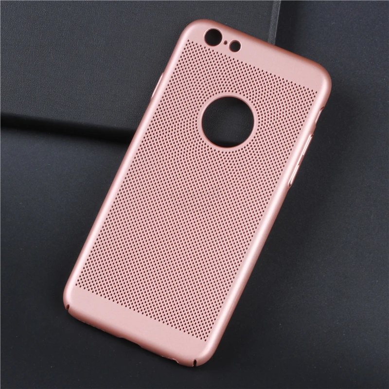 Matte PC Back Cover For iPhone 7 Plus case Cooling Radiating Ultra Thin Soft Fundas for 6 6S Cases 360 Degree Protect |