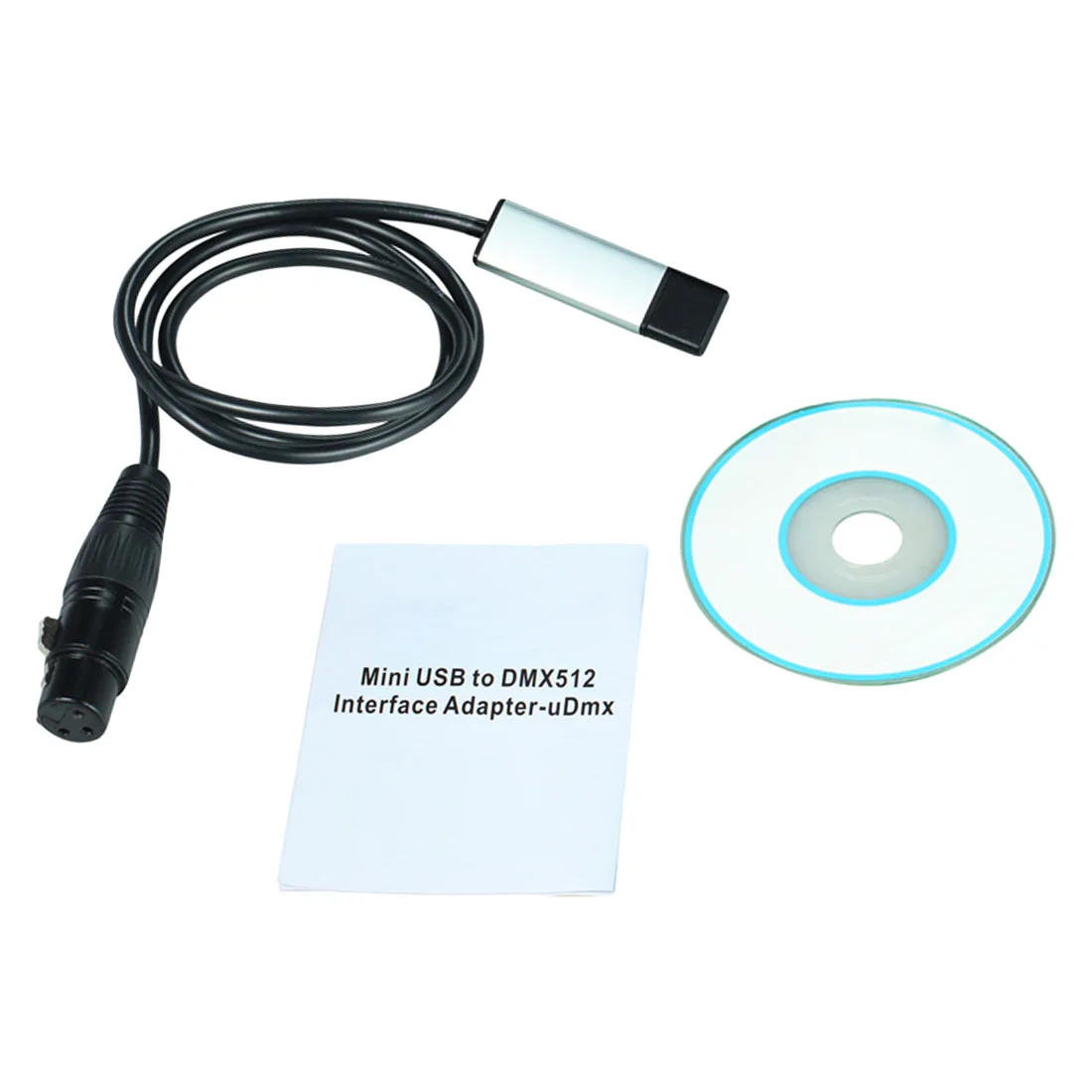 1 шт. USB к DMX интерфейсному адаптеру LED DMX512 студийный компьютер ПК контроллер