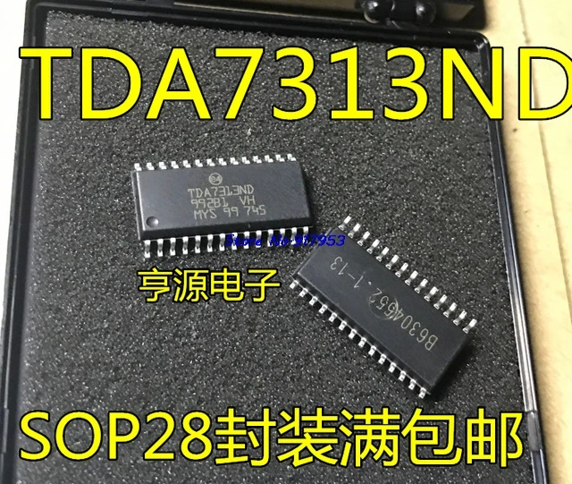 1 шт./лот и TDA7313 TDA7313D TDA7313ND лапками углублением SOP-28 на
