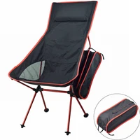 portable folding chair fishing camping chair 600d oxford cloth lightweight seat beach chair for outdoor picnic bbq with bag