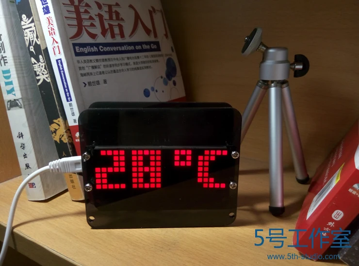 DIY Электронный дизайнерский комплект DS3231 точный светодиодный точечная матрица