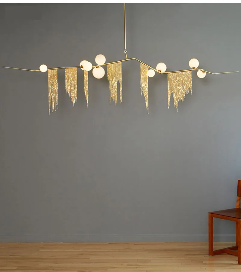 Современная люминесцентная лампа светодиодный светильник для спальни фойе