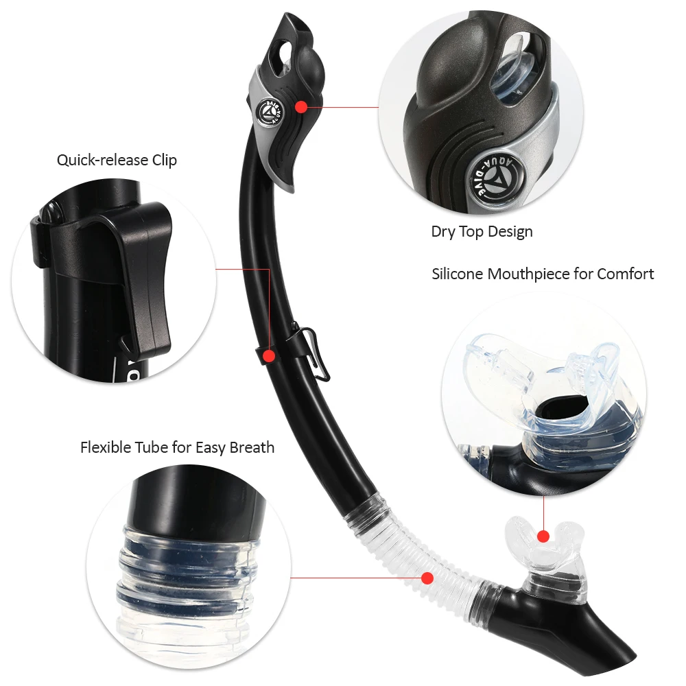 Противотуманная маска для подводного плавания с тремя окнами очки подводной