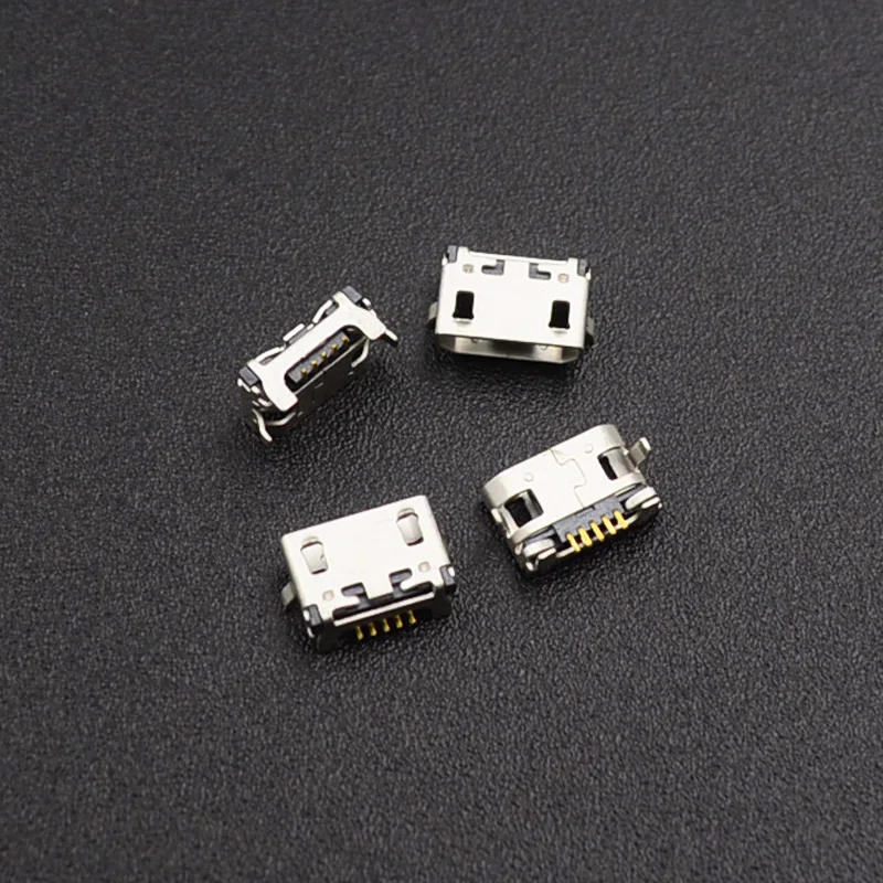 Гнездовой разъем Micro USB 10 шт. Женский 5 контактный для зарядки Lenovo A10 70 A370E A3000 A3000H A5000