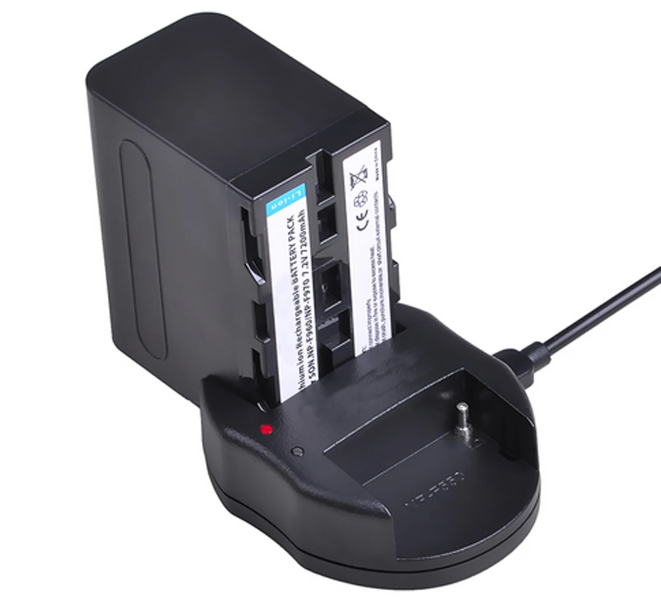 USB зарядное устройство для двух батарей Sony DCR-PC100 DCR-PC105 DCR-PC110 DCR-PC115 DCR-PC120 MiniDV Handycam