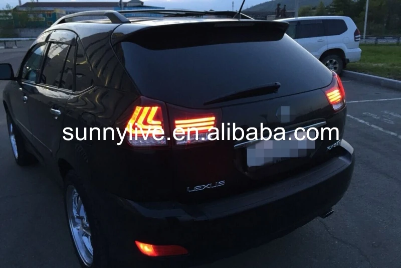 Для Lexus для RX330 RX350 светодиодный ная задняя фара 2004-2009 года темно-красный цвет SN |