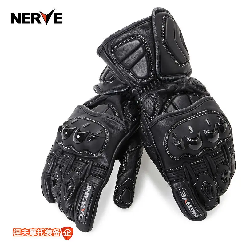 Кожаные перчатки для езды на мотоцикле KQ1007 M L XL XXL|motorcycle riding gloves|motorcycle gloves xxlracing
