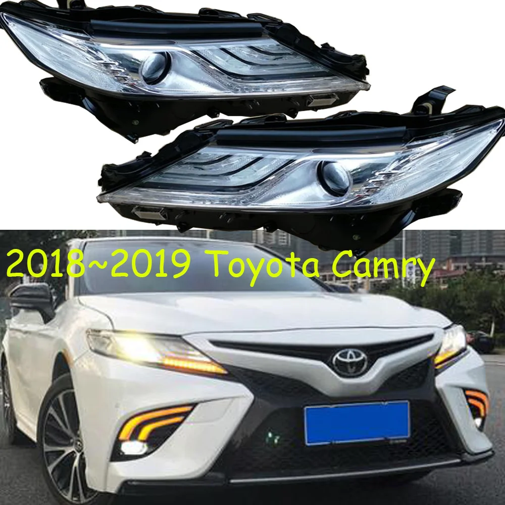 1 шт бампер фары для фара Camry футболка с принтом &quotавтомобиль&quot аксессуары 2018 2019