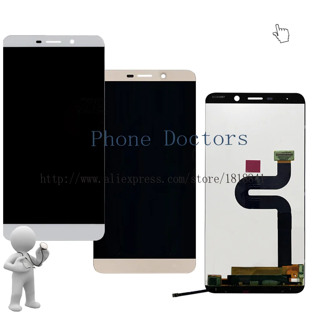 6 33 ''для LeTV One Max X900 X906 Полный ЖК дисплей + кодирующий преобразователь