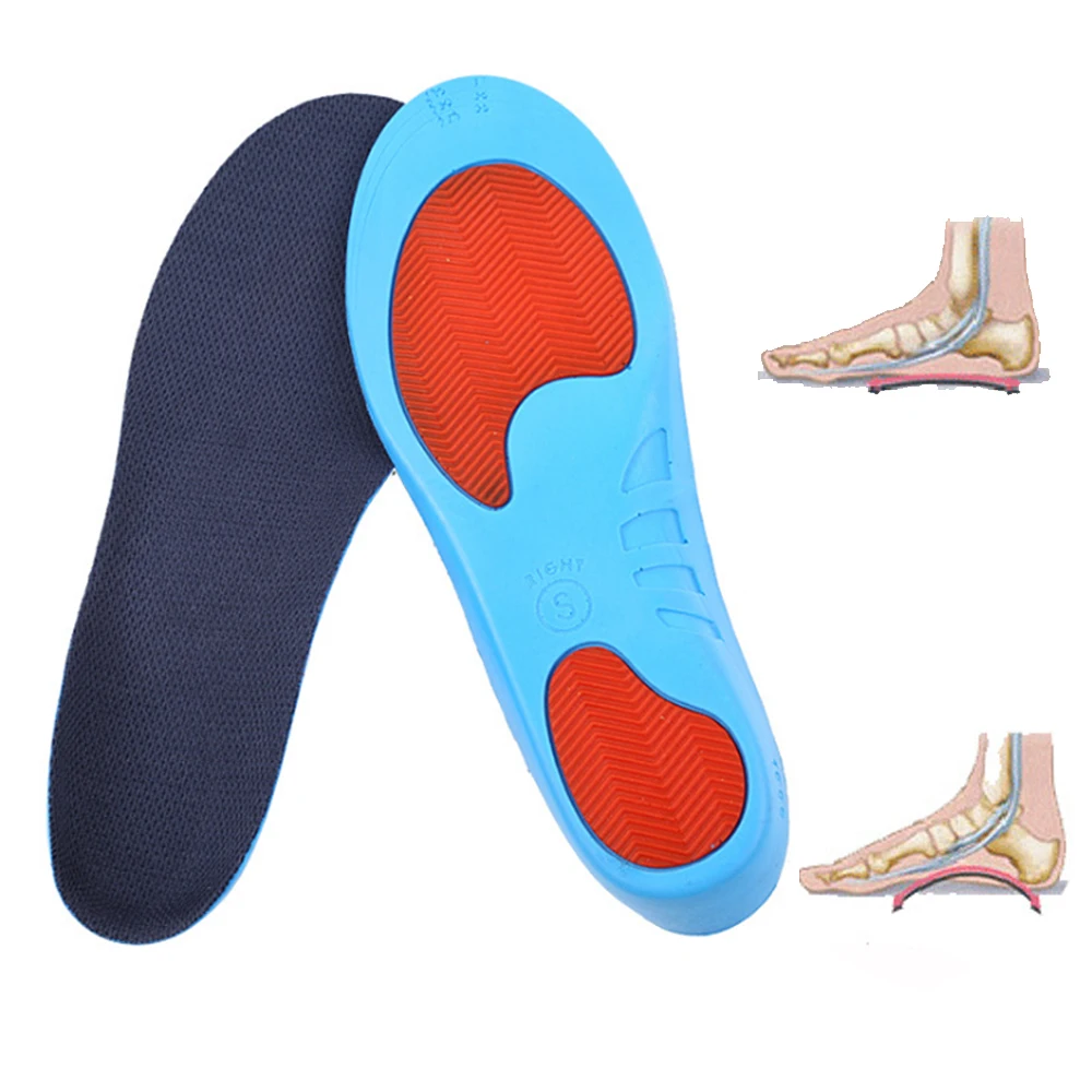 Ортопедические стельки для обуви спортом бег теннис шок поглощения and дышащий