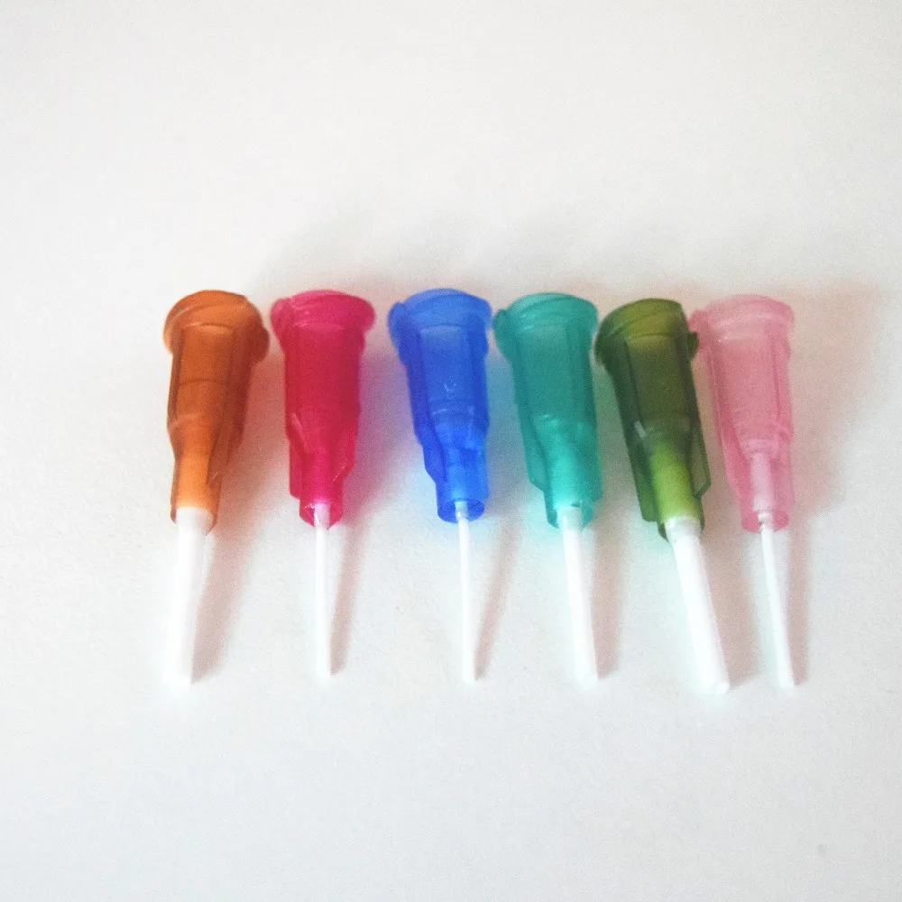 6 шт./лот шприц с иглами смешанный пластиковый для самостоятельного дозирования