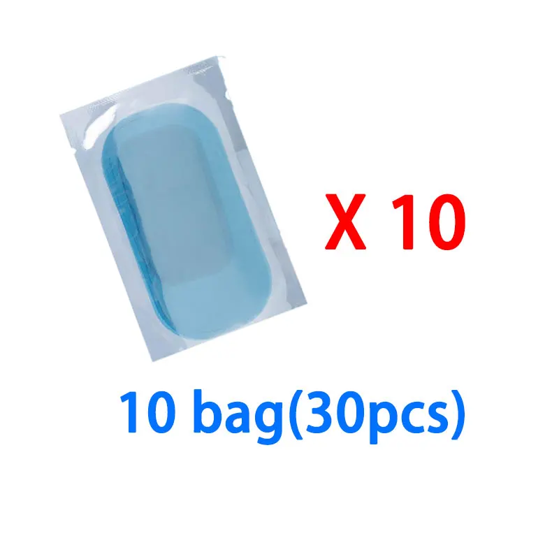 10Patch EMS тренажер стимулятор мышц бедра ABS фитнес ягодицы массаж ягодиц подтяжка ягодиц тонер тренажер для похудения массажер унисекс - Цвет: 10Patch