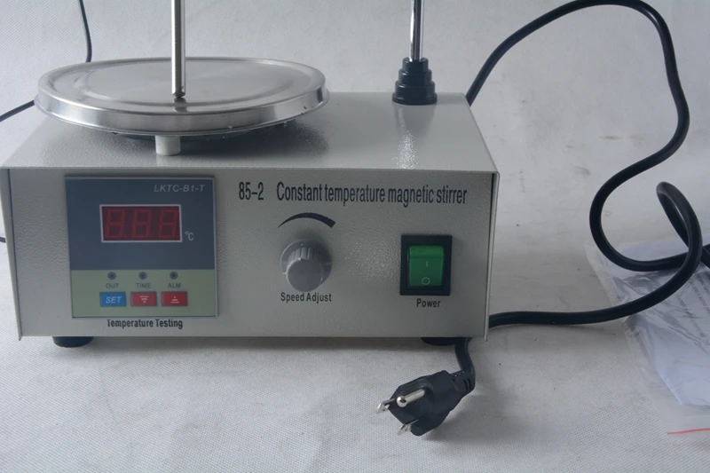 Лабораторный миксер Магнитный мешалка с нагревательной пластиной смеситель 110 в