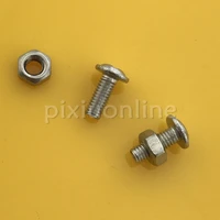 20setslot j621 m38 nut and bolts set stainless steel screw nut free shipping brasil