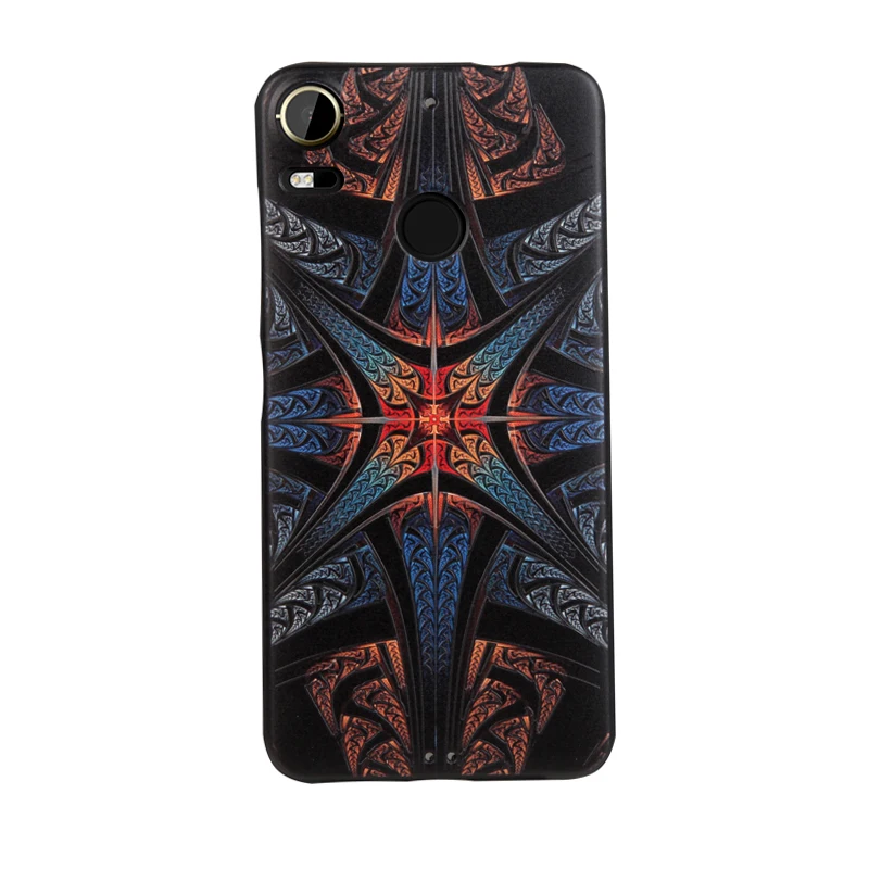 Fundas For HTC Desire 10 Pro Case 5.5 inch Soft TPU Silicone 3D Relief Painting Back Cover Phone |