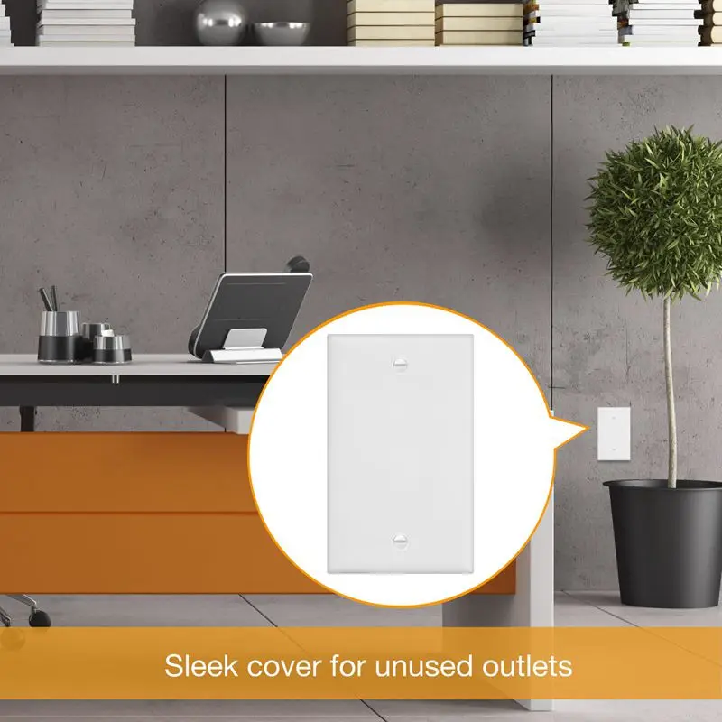 Горячая пустая панель стандартный размер без устройства белая (10 упаковок) |