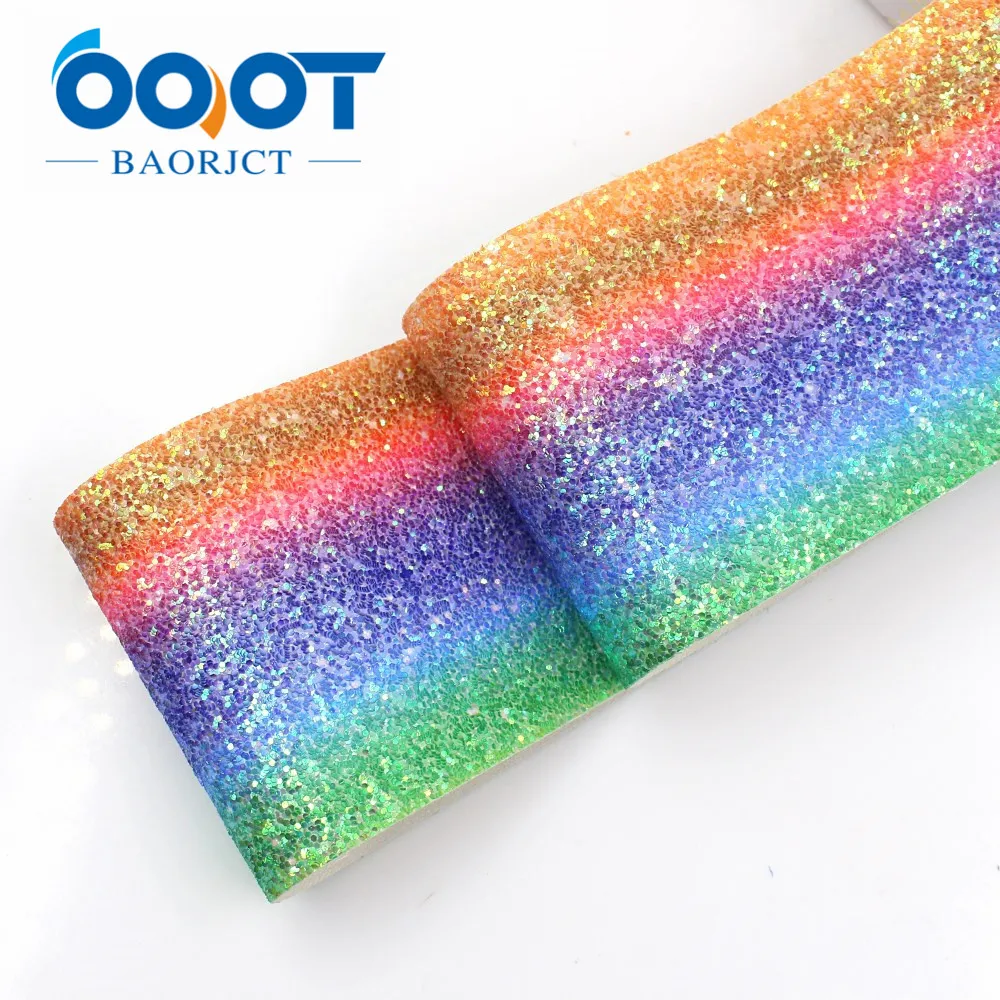 OOOT BAORJCT новая блестящая мягкая ткань Подарочная посылка 75 мм 2 ярда в партии|Ленты